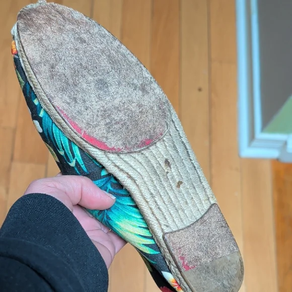 Christian Louboutin Multicolor Floral Espadrilles - Picture 12 of 12